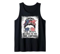 Mi Corazón Pertenece Al Capitán De Fuego Camiseta sin Mangas