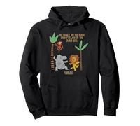 Mi Corazón y Mi Carne Cantan Escritura Bíblica Animales de la Selva Sudadera con Capucha