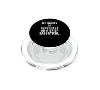 mi Cordura está Actualmente en un Breve sabático Divertido relacionable PopSockets PopGrip para MagSafe