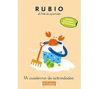 Mi cuaderno de actividades: 4 - 5 años (edición exclusiva) (Rubio. El arte de aprender) (Crecimiento personal)