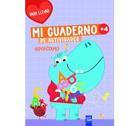 Mi cuaderno de actividades para llevar. Hipopótamo