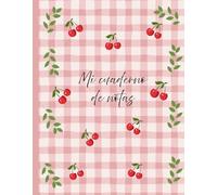 Mi cuaderno de notas: Cuaderno de composición primaria | libreta con rayas universitarias | cuaderno de oficina | tamaño 7.5” x 9.6 “ de 144 páginas | ... en tapa blanda | libreta rayada color rosa