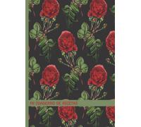 Mi Cuaderno de Recetas: Recetario para escribir sus recetas con un diseño práctico y Pestañas alfabéticas A-Z - Libro de Floral de Borgoña - A4 ... - Espacio para más de 100 recetas