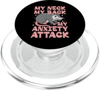 mi cuello mi espalda mi ataque de ansiedad Diseño PopSockets PopGrip para MagSafe