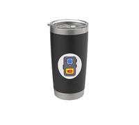 Mi cuerpo Cam está encendido - Cámara Bodycam viendo BMV Vaso térmico de acero inoxidable de doble pared