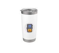 Mi cuerpo Cam está encendido - Cámara Bodycam viendo BMV Vaso térmico de acero inoxidable de doble pared