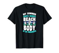 Mi Cuerpo de Playa de Verano en Santa Mónica está en Progreso Gimnasio Camiseta