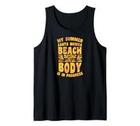 Mi Cuerpo de Playa de Verano en Santa Mónica está en Progreso Gimnasio Camiseta sin Mangas