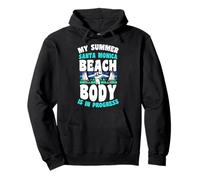 Mi Cuerpo de Playa de Verano en Santa Mónica está en Progreso Gimnasio Sudadera con Capucha