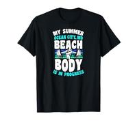 Mi Cuerpo de Playa de Verano Ocean City Maryland está en Progreso Camiseta