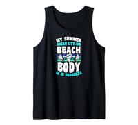 Mi Cuerpo de Playa de Verano Ocean City Maryland está en Progreso Camiseta sin Mangas