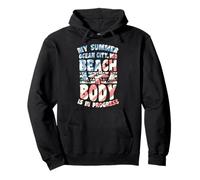 Mi Cuerpo de Playa de Verano Ocean City Maryland está en Progreso Sudadera con Capucha