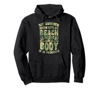 Mi Cuerpo de Playa de Verano Ocean City Maryland está en Progreso Sudadera con Capucha