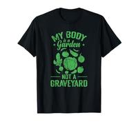 Mi Cuerpo es un jardín, no un Cementerio Vegano Camiseta