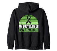 Mi Cuerpo Funciona con Nuevas células Madre - Trasplante de células Madre Sudadera con Capucha