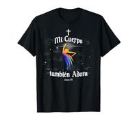 Mi Cuerpo Tambien Adora Culto Danza Cristiana Salmos 150 Camiseta