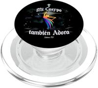 Mi Cuerpo Tambien Adora Culto Danza Cristiana Salmos 150 PopSockets PopGrip para MagSafe