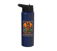 Mi Cultura, Mi Orgullo, Mi Fuerza Chicana Latina Stainless Steel Insulated Water Bottle