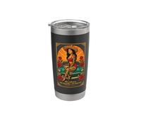 Mi Cultura, Mi Orgullo, Mi Fuerza Chicana Latina Vaso térmico de acero inoxidable de doble pared