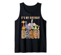 Mi cumpleaños Bruh Zookeeper Animal Zoo Wildlife Safari Squad Camiseta sin Mangas