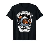 Mi Dachshund está fuera de este mundo Kids Dachshund Camiseta