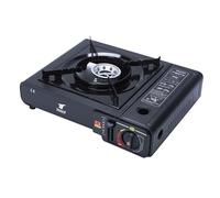 Mi dekor - Cocina Portatil, 4 Botella Incluidas, Cocina De Gas Portatil, Cocina 2 en 1, Disponible Uso Butano, Estufa Camping, Ligero y Fácil de usar, Maletín De Almacenamiento