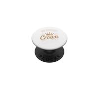 Mi Dentista me Dijo Que Necesito un diseño de Crown Humor PopSockets PopGrip Adhesivo
