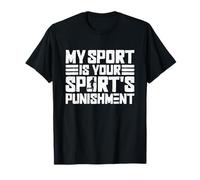 Mi Deporte es el Castigo de tu Deporte - Marathon Runner Camiseta