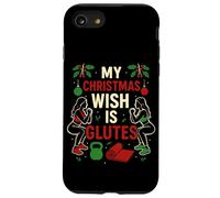 Mi Deseo navideño es Que los glúteos Sean Divertidos: Entrenamiento físico Carcasa para iPhone SE (2020) / 7/8