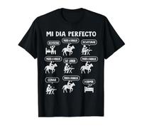 Mi día Montar Caballos jóvenes Camiseta gráfica económica