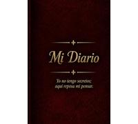 MI DIARIO: Diario personal para pensamientos, reflexiones, recuerdos y escritura diaria