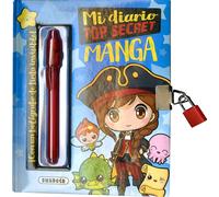 Mi Diario Top Secret Manga (boli Tinta Invisible)