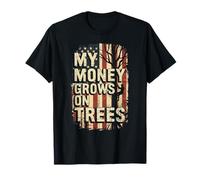 Mi dinero crece en los árboles Funny Arborist Camiseta