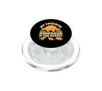 Mi Dinosaurio Favorito es el Nugget - Funny Food Dino Nuggets PopSockets PopGrip para MagSafe