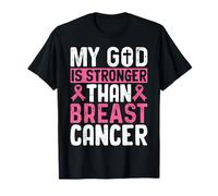 Mi Dios es más Fuerte Que el cáncer de Mama Camiseta