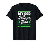 Mi Dios es más Fuerte Que la Conciencia del Linfoma no Hodgkin Camiseta