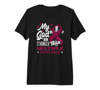 Mi Dios es más Fuerte Que la Conciencia del mieloma múltiple Christian Camiseta Premium