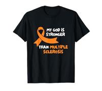 Mi Dios Es Más Fuerte Que La Esclerosis Múltiple Camiseta