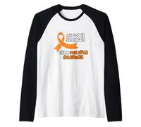 Mi Dios Es Más Fuerte Que La Esclerosis Múltiple Camiseta Manga Raglan