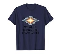 Mi Dios es más Grande Que la fe del cáncer y el simbolismo de la luz Camiseta