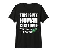 Mi Disfraz Humano, Soy Realmente un Dinosaurio T-Rex para niños de Halloween Camiseta Premium