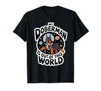 Mi Doberman está fuera de este mundo Niños Doberman Camiseta