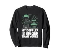 Mi Doppler es más grande que el tuyo meteorólogo Sudadera