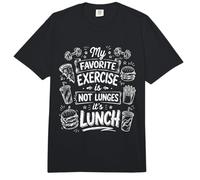Mi Ejercicio Favorito es la Comida Humor Gym Comfort Colors Adult Heavyweight T-Shirt