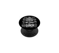 Mi Ejercicio Favorito es la Comida Humor Gym PopSockets PopGrip Adhesivo