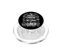 Mi Ejercicio Favorito es la Comida Humor Gym PopSockets PopGrip para MagSafe