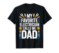 Mi Electricista Favorito me Llama papá Electricista Divertido papá Camiseta