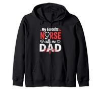 Mi enfermera favorita me llama papá Día del padre Enfermera Latido del corazón Sudadera con Capucha