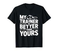 Mi Entrenador es Mejor Que el tuyo Humor Motivacional en el Gimnasio Camiseta