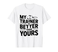Mi Entrenador es Mejor Que el tuyo Humor Motivacional en el Gimnasio Camiseta